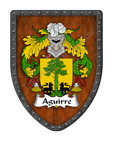 Aguirre Coat of Arms Hispanic Family Crest