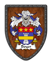 Load image into Gallery viewer, Boyer Coat of Arms Family Crest