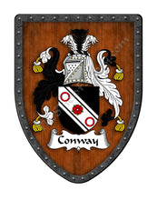 Load image into Gallery viewer, Conway Coat of Arms Shield Family Crest