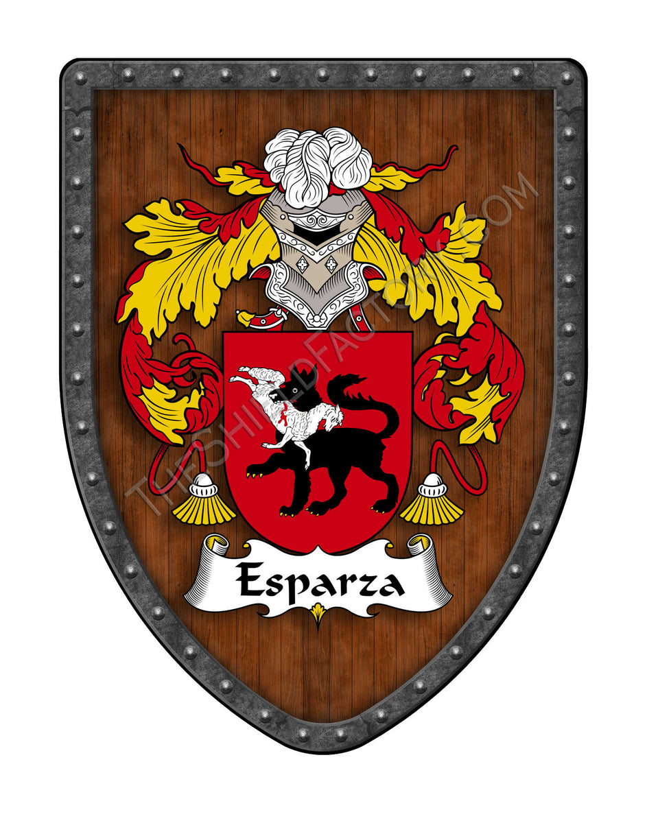 Esparza Custom Family Coat of Arms – My Family Coat Of Arms