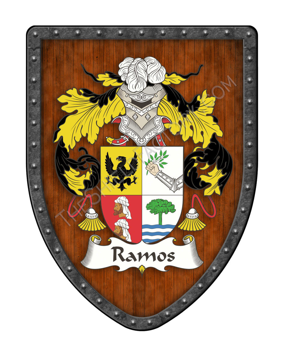 Ramos Family Coat of Arms Shield My Family Coat Of Arms