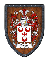 Load image into Gallery viewer, Beggs Family Crest Coat of Arms