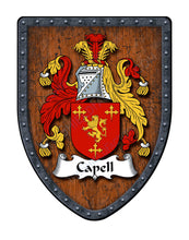 Load image into Gallery viewer, Capell Coat of Arms Family Crest
