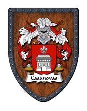 Load image into Gallery viewer, Casanovas Coat of Arms Hispanic Family Crest