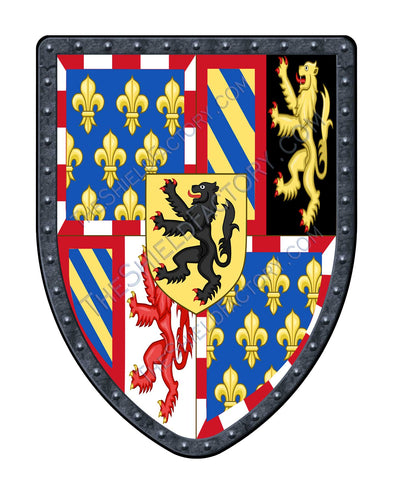 Duke of Burgundy Coat of Arms Family Crest