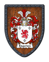 Load image into Gallery viewer, Edgerton Coat of Arms Family Crest