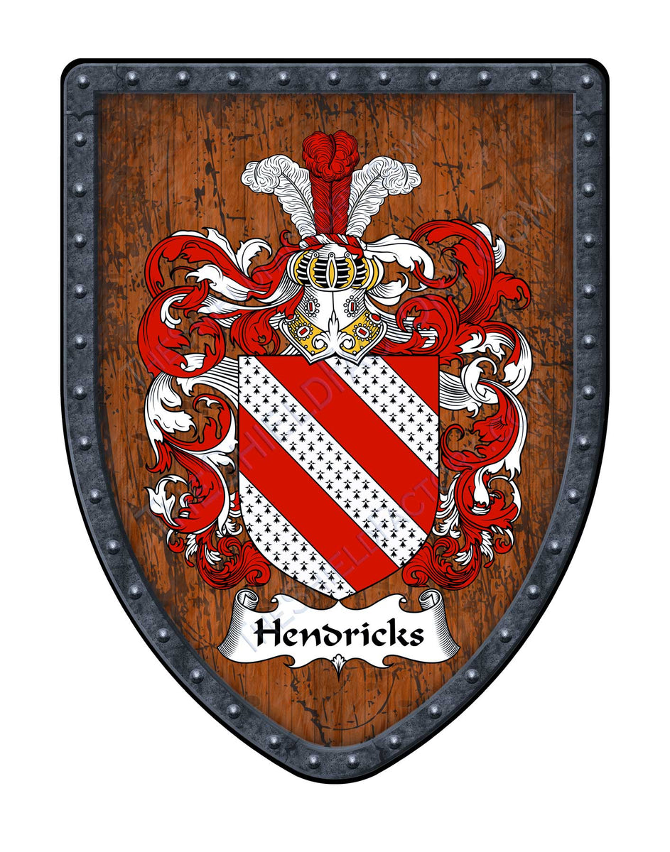 Hendricks Hendrix Family Coat of Arms Family Crest – My Family Coat Of Arms