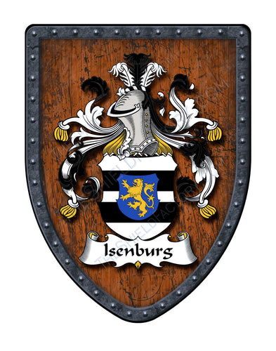 Isenburg Coat of Arms Family Crest