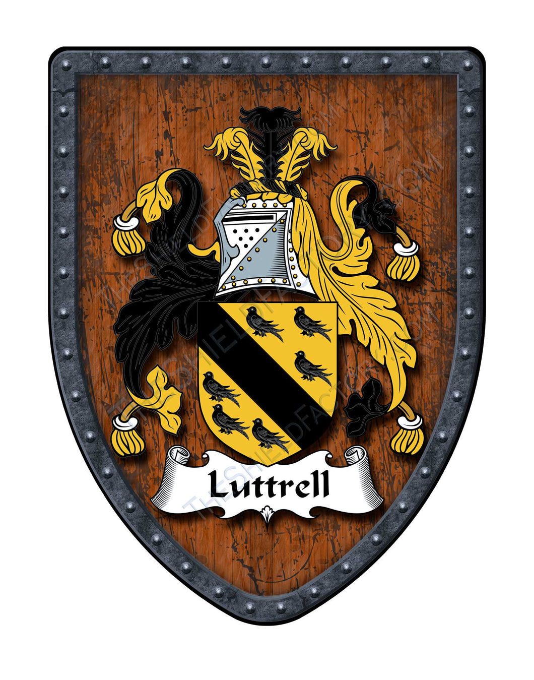 Luttrell Coat of Arms Family Crest