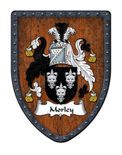 Load image into Gallery viewer, Morley Coat of Arms Family Crest