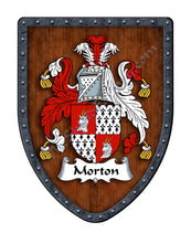 Load image into Gallery viewer, Morton Coat of Arms Shield