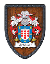 Load image into Gallery viewer, Ordonez Coat of Arms Hispanic Family Crest