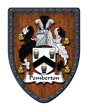 Load image into Gallery viewer, Pemberton Family Coat of Arms Family Crest