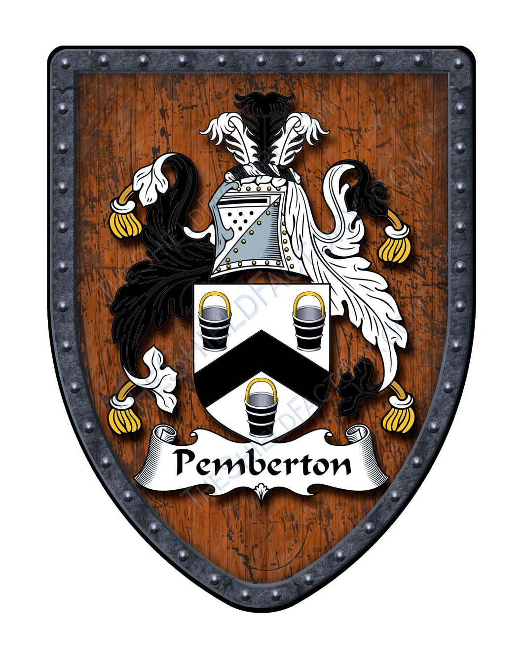 Pemberton Family Coat of Arms Family Crest