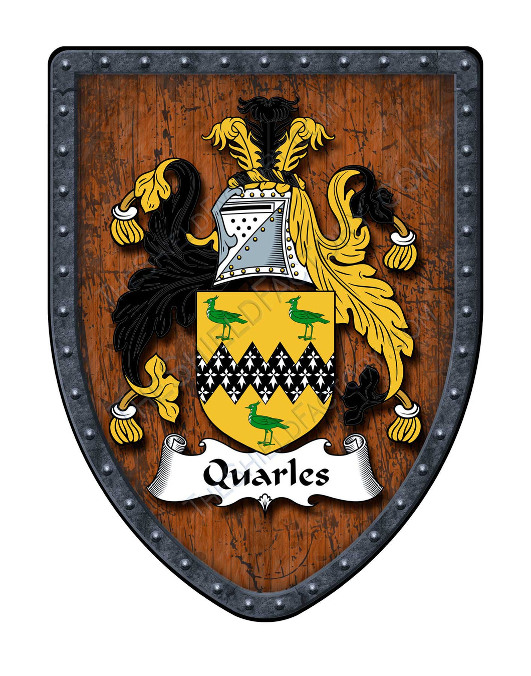 Quarles Family Coat of Arms Family Crest