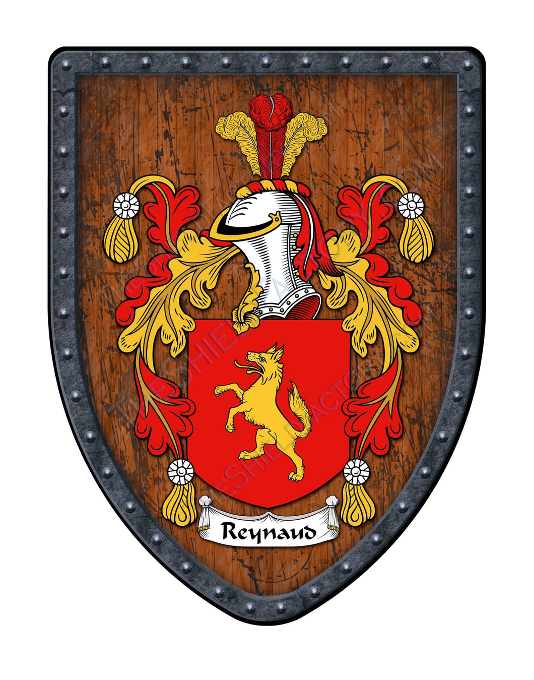 Reynaud Family Coat of Arms Family Crest