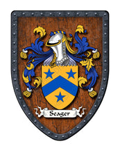 Load image into Gallery viewer, Seager Coat of Arms Family Crest
