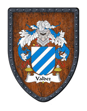 Load image into Gallery viewer, Valdez Coat of Arms Hispanic Family Crest