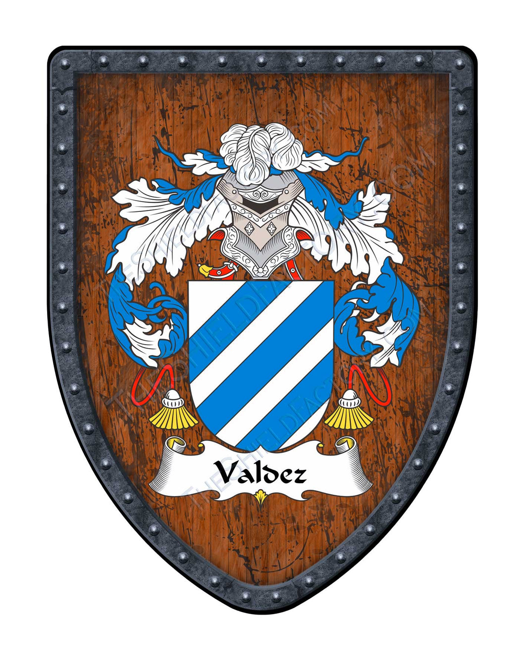 Valdez Coat of Arms Hispanic Family Crest