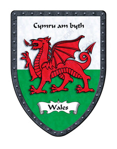 Wales Country Coat of Arms