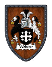 Load image into Gallery viewer, Webster Coat of Arms Family Crest