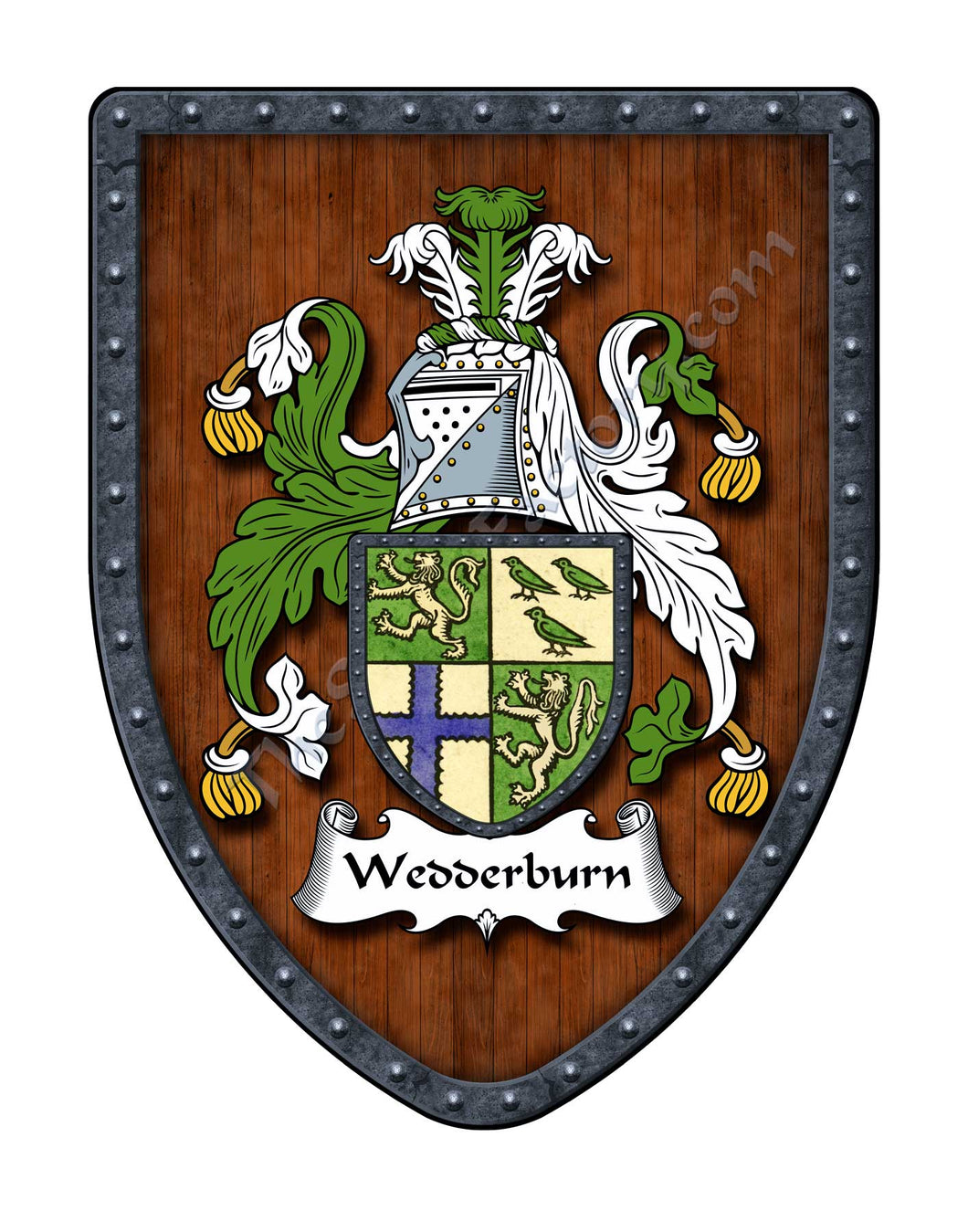 Wedderburn Coat of Arms Family Crest