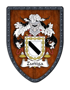 Zuniga Coat of Arms Hispanic Family Crest