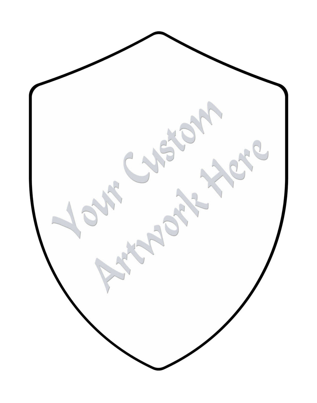 Custom 4 Point Hanging Shield