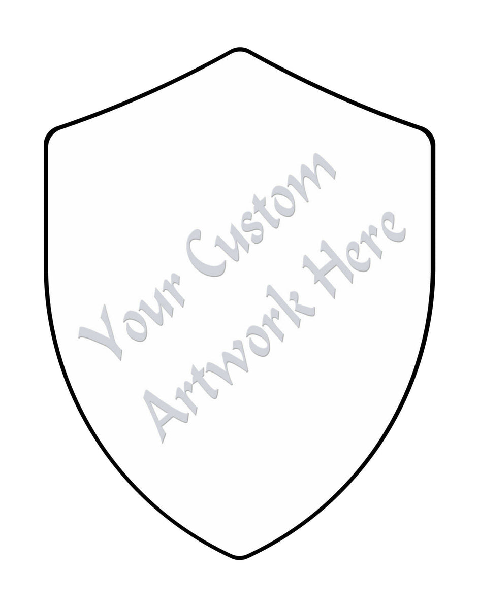Custom Battle Style 4 Point Shield with Leather Straps – My Family Coat ...