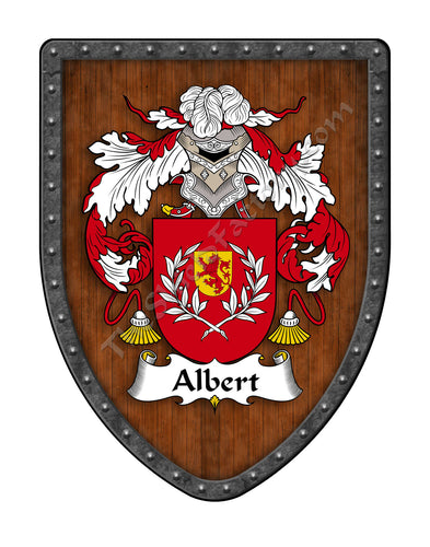 Albert Coat of Arms Family Crest