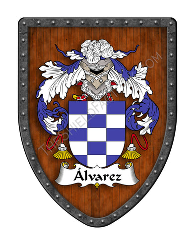 Alvarez - Toledo Coat of Arms Hispanic Family Crest
