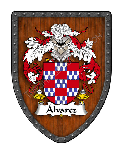 Alvarez Coat of Arms Hispanic Family Crest