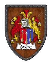 Load image into Gallery viewer, Archer Coat of Arms Family Crest