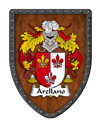 Arellano Coat of Arms Hispanic Family Crest