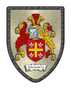 Ashworth Family Coat of Arms Family Crest