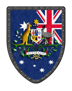 Australia Coat of Arms Shield