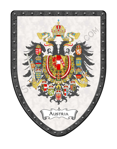 Austria Coat of Arms Shield