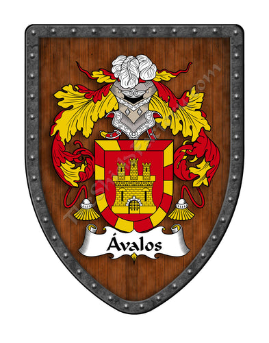 Avalos II Coat of Arms Hispanic Family Crest