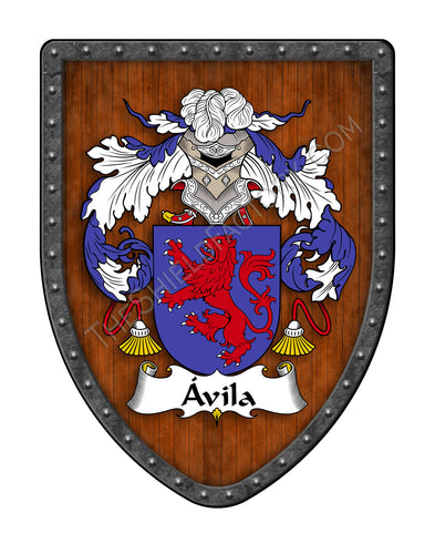 Ávila I Coat of Arms Hispanic Family Crest