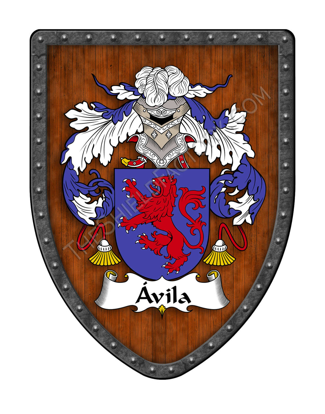Ávila I Coat of Arms Hispanic Family Crest