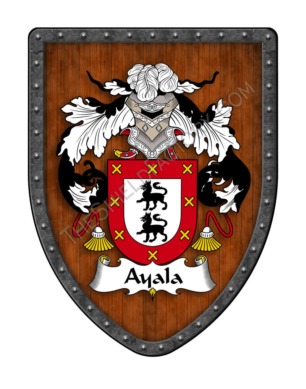 Ayala Coat of Arms Hispanic Family Crest
