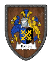 Load image into Gallery viewer, Bailey Family Coat of Arms Family Crest