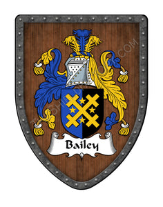 Bailey Family Coat of Arms Family Crest