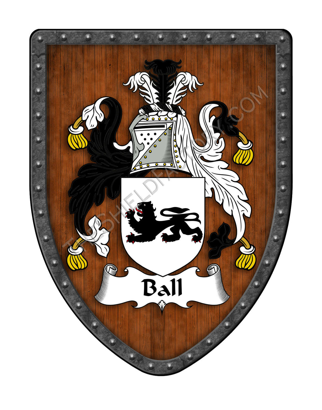 Ball Family Coat of Arms Crest