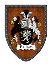 Load image into Gallery viewer, Ballard Family Coat of Arms