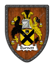 Load image into Gallery viewer, Barnett Coat of Arms Family Crest
