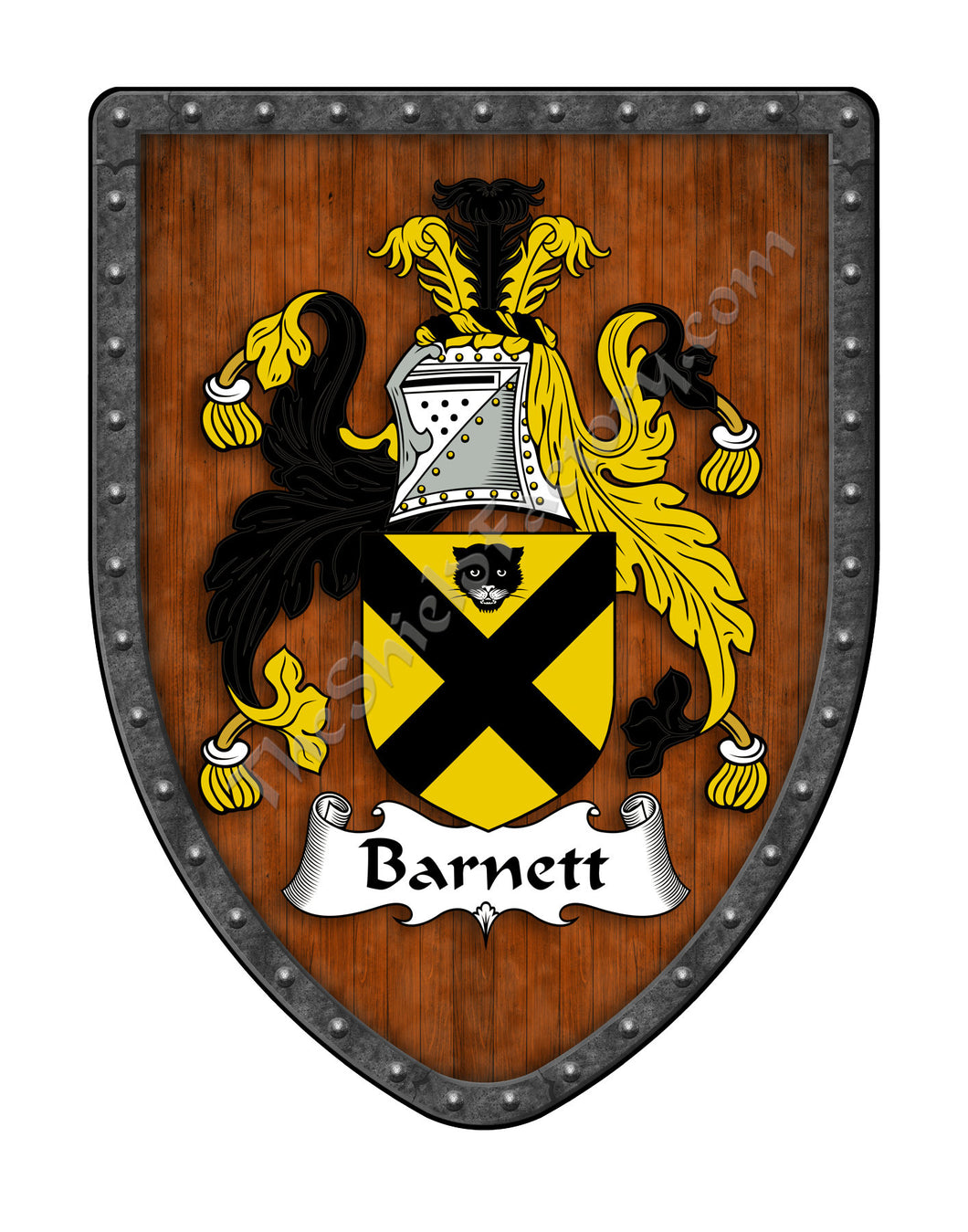 Barnett Coat of Arms Family Crest