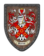Load image into Gallery viewer, Barron Family Crest Coat of Arms