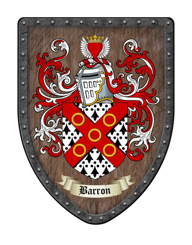 Barron Family Crest Coat of Arms