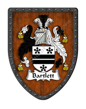 Load image into Gallery viewer, Bartlett Family Crest Coat of Arms